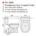 Two Piece Porcelain Sanitary Ware Water Closet Ceramic Toilet